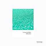 Hemway Turquoise Blue Holographic Glitter Ultrafine 130g Shaker view 2
