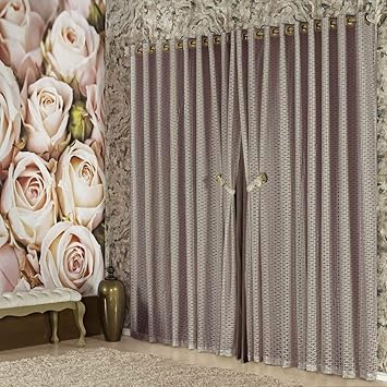 Cortina Sala Imperio Renda 3 00x2 70 Tecido Oxford Ilhos Amazon