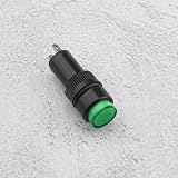 ECSiNG 18PCS 10mm LED Power Indicator Lights DC 12V Red Green Yellow Panel Mount view 6