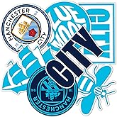 Desert Cactus Manchester City Sticker Man City MCFC Sheet Vinyl Football Soccer Premier League Decal Laptop Water Bottle Car Scrapbook Sheet (Type 2-2)