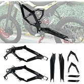 URLWALL Body Frame Protective Cover Fit for Sur-Ron Ultra Bee, Glossy Black Body Frame Protector Guard, E-Bike Accessoires for Sur-Ron