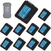 WRUMI 10 Pack for Zebra TC77 Scanner Battery Replacement - BT-000318 for Symbol Battery TC77 TC70 TC71 TC72 TC75 TC55 TC70X TC75X TC700H TC700K TC720L TC75AH TC75BH TC75EK Lithium Batteries 5200mAh