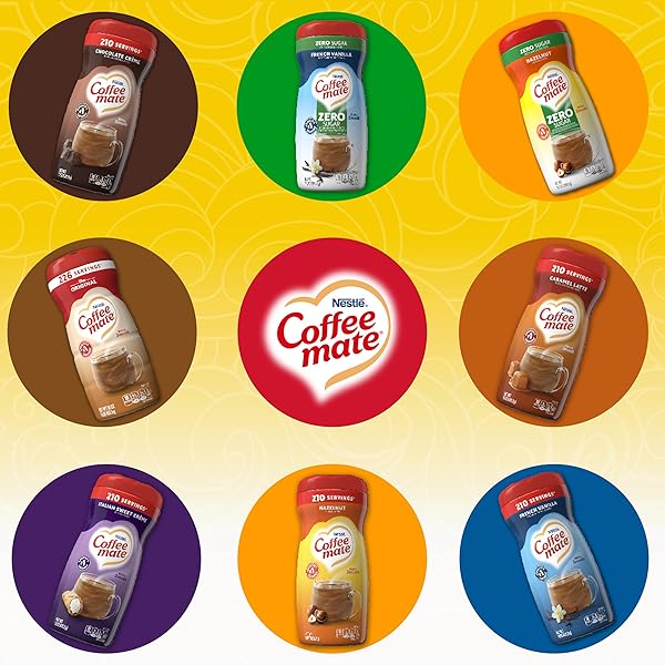 NESTLE COFFEE MATE SUGAR FREE POWDER CREAMER, HAZELNUT, 10.2 OUNCE