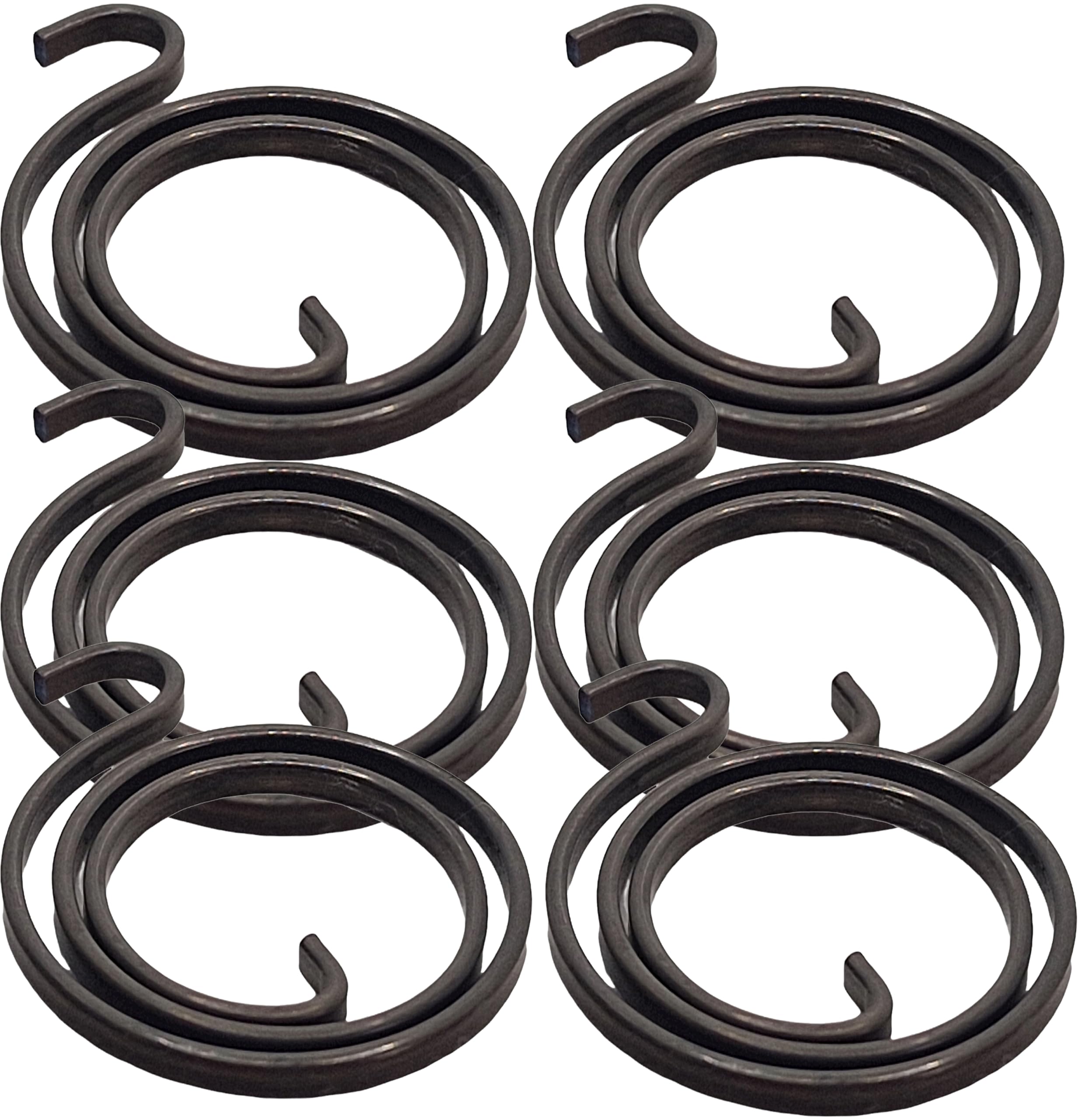 Universal Hardware Door Handle Springs Repair Replecement Kit Pack of 6 (2.5 Tuns, 2mm Thick)