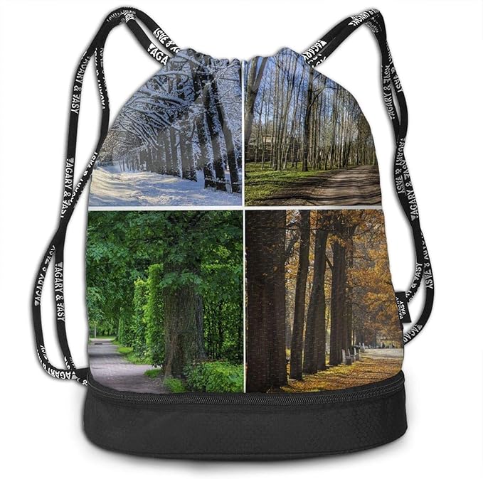 All Seasons Drawstring-Backpack-Bulk-Large Drawsting Bag Drawstring