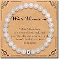 BONNY BOXX Healing Gemstone Bracelet - Angelite Stone Stretch Bracelet For Stress Relief - View #12