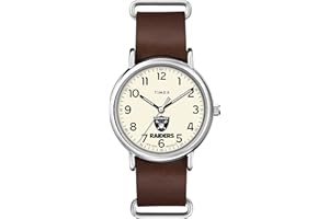 Timex Tribute Men's NFL Weekender 40mm Quartz Leather Strap