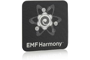 EMF Harmony Harmonizer Plus Phone Sticker – 1.2" Stainless Steel Adhesive Disc for Phones & Devices, Reusable Accessory for Daily Peace of Mind in The Modern Age