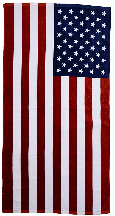 Drapeau Usa Serviette De Plage Amazonfr Cuisine Maison