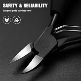 BEZOX Precision Toenail Clipper for Thick Nails Podiatrist Large view 3