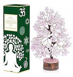 Rose Quartz Crystal Tree of Life - Chakra Tree for