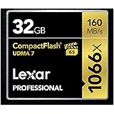 Lexar Professional 1066x 32GB VPG-65 CompactFlash card (LCF32GCRBNA1066)
