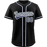 KXK Custom Baseball Jersey Stitched Personalized Baseball Shirts Sports Uniform for Men Women Boy