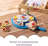 Melissa & Doug Birthday Party Cake Wooden Play Food Toy 3+ Gift view 4