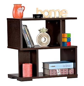 DeckUp Siena Side Table (Dark Wenge, Matte Finish)