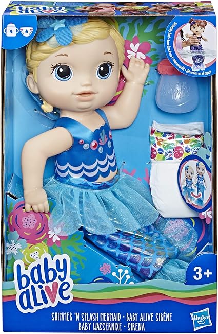 muñeca sirena baby alive