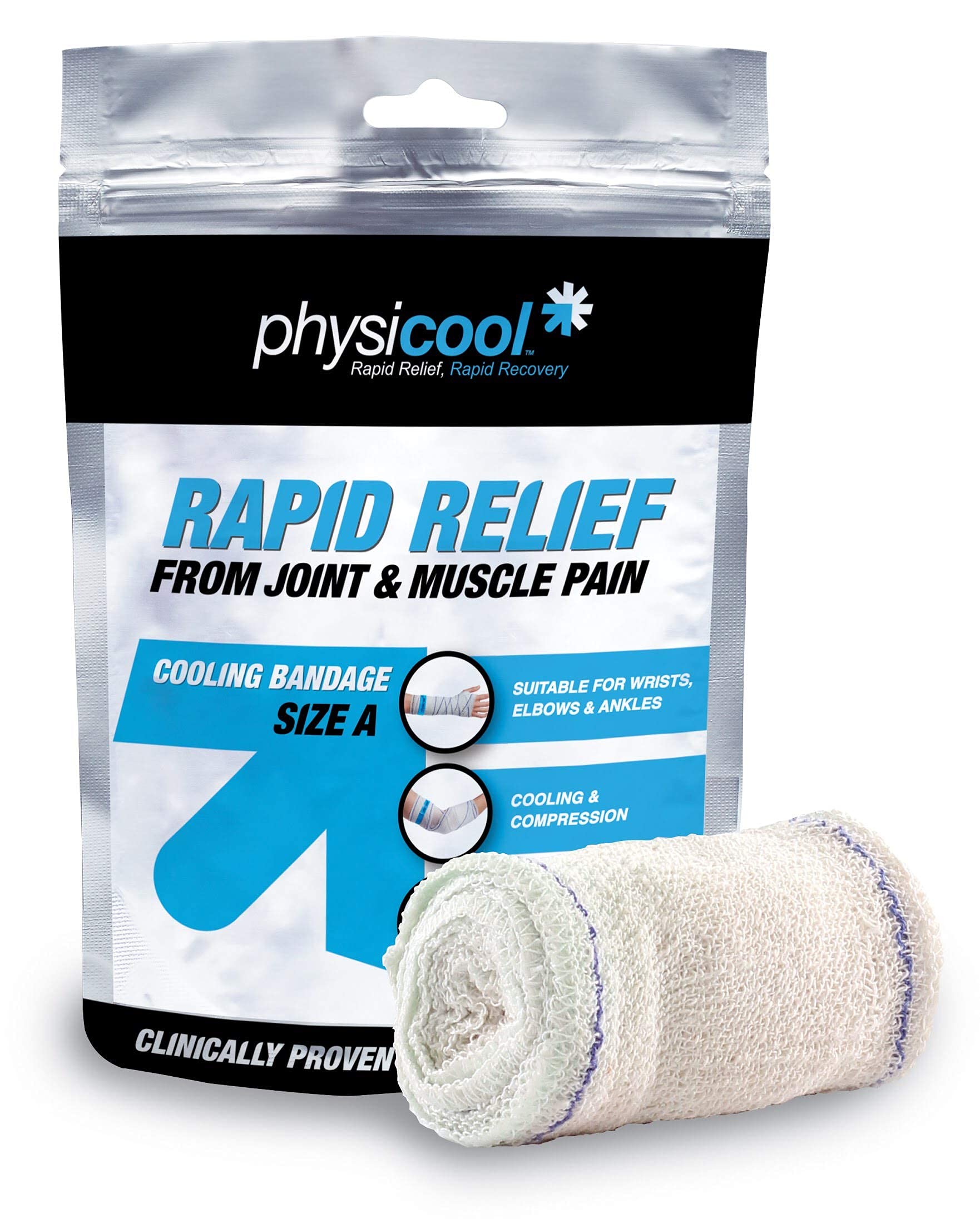 Physicool Cooling Bandage (Small 10cm x 2m) – Wrists, Ankles, Elbows