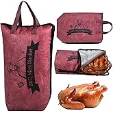 IIFONII BBQ Blanket for Resting Meat, Meat Resting Bag for Smoking, Reusable BBQ Resting Blanket, Insulated Meat Resting Blanket with Wide Capacity for Large Brisket/Beef, Smokers, Outdoor Activities