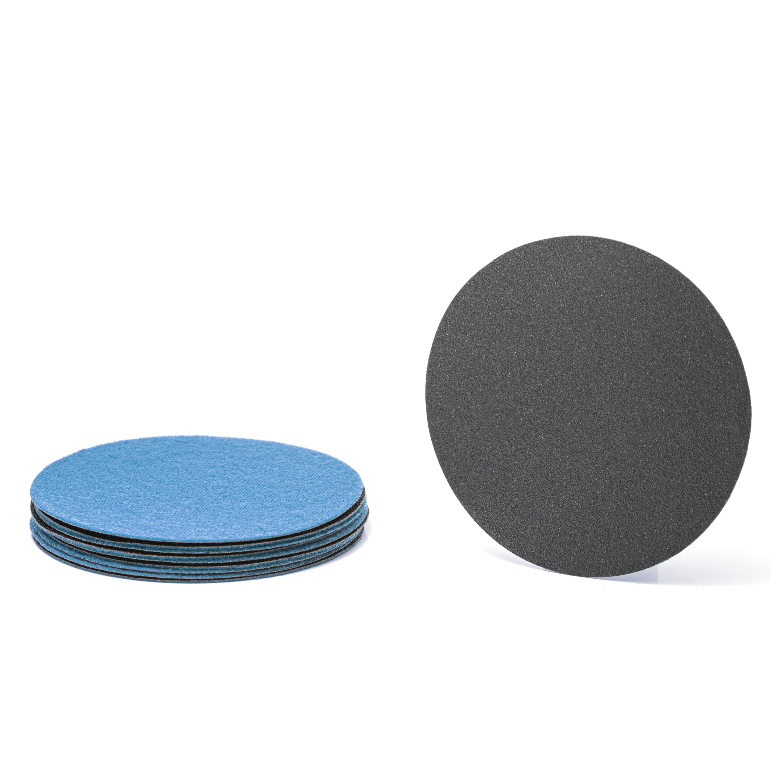 GLASS POLISH 600 Grit Pack of 10 Silicon Carbide Sanding Disc - Wet and Dry Abrasive Discs - 115mm, 125mm and 150mm P600 - GP13502 (125mm (5"), 600, P600)