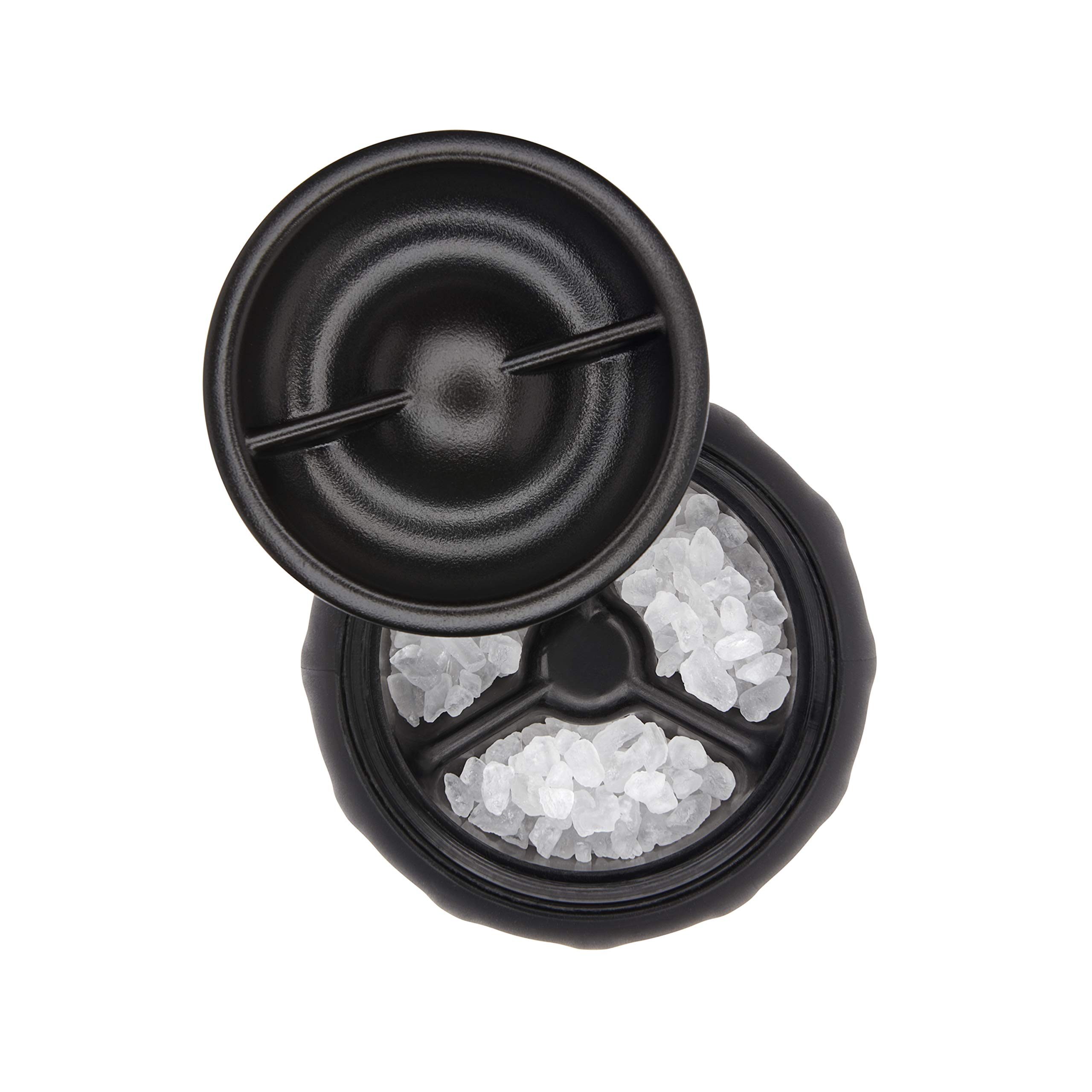 OXO 1 Good Grips Salt and Pepper Grinder Set, clear, Stainless Steel