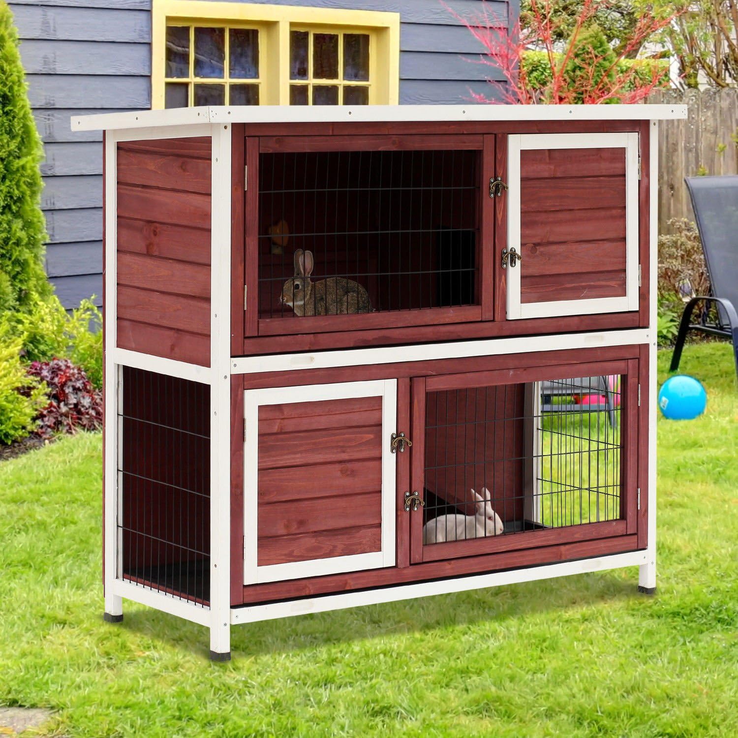 innovation pet raised rabbit hutch