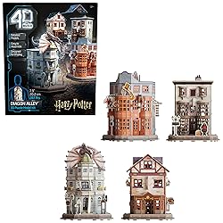 4D Build, Harry Potter Diagon Alley 3D Model Kit
