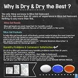 Dry & Dry 1 Quart Blue Silica Gel Desiccant Beads 2 LBS Replacement view 7