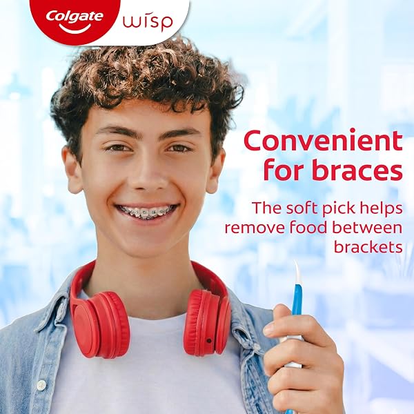 COLGATE MAX FRESH WISP DISPOSABLE MINI TRAVEL TOOTHBRUSHES, PEPPERMINT, 24 COUNT (PACK OF 4)