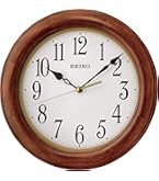 Amazon.com: Seiko QXA014SLH Office Classic Non Ticking Wall Clock