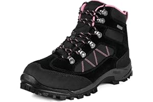 R CORD Hiking Boots Women Waterproof Ankle Support Womens Hiking Boots Backpacking Boots Breathable Non-slip Durable Boots for Outdoors