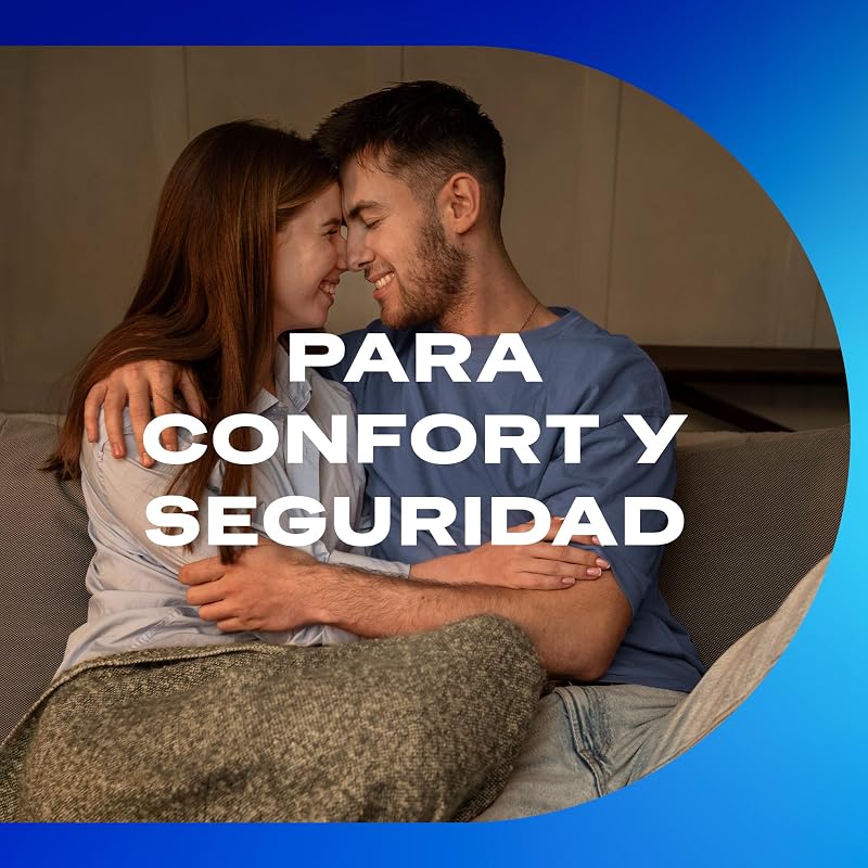 Pack Preservativos Natural, para Confort y Seguridad, 96 condones