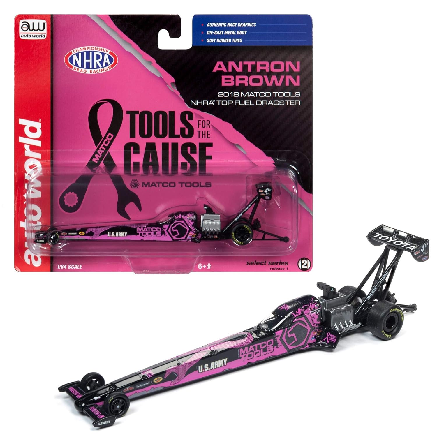 top fuel dragster diecast models