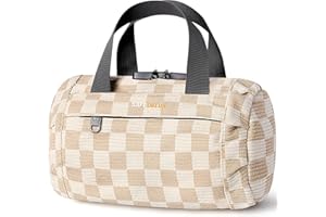 SafeDelux Smell Proof Bag with Combination Lock, Odorless Activated Carbon Fiber Smell Proof Container, Portable Stash Box for Travel, Home, Office & Gifts