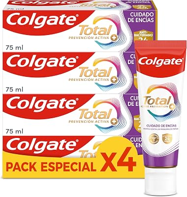 Total Prevención Activa Cuidado de Encías 4x75ml