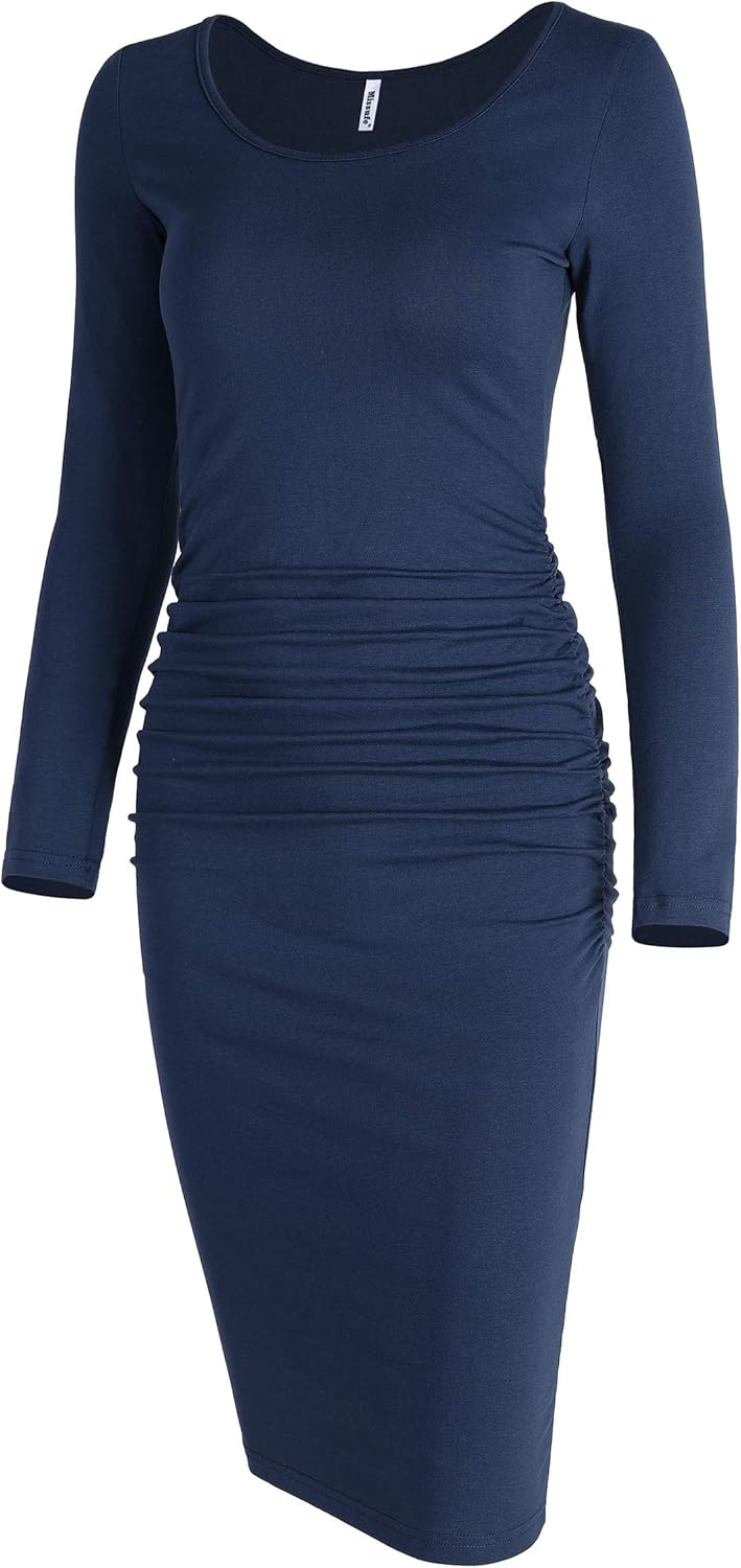 long fitted dress casual