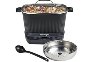 STIRMAX PLUS 7.5 Quart Digital Multi-Cooker with Automatic Paddle to Stir and Shred, 9 in 1 programmable presets to Sauté, Se
