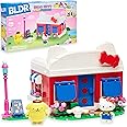 BLDR Hello Kitty and Friends, Hello Kitty’s Dream Cafe Building Set - Hello Kitty, Cinnamoroll, and Pompompurin Minifigures - Kids and Sanrio Fans Ages 8+, 0076