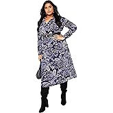 Avenue Womens Avenue Plus Size Dress Georgia