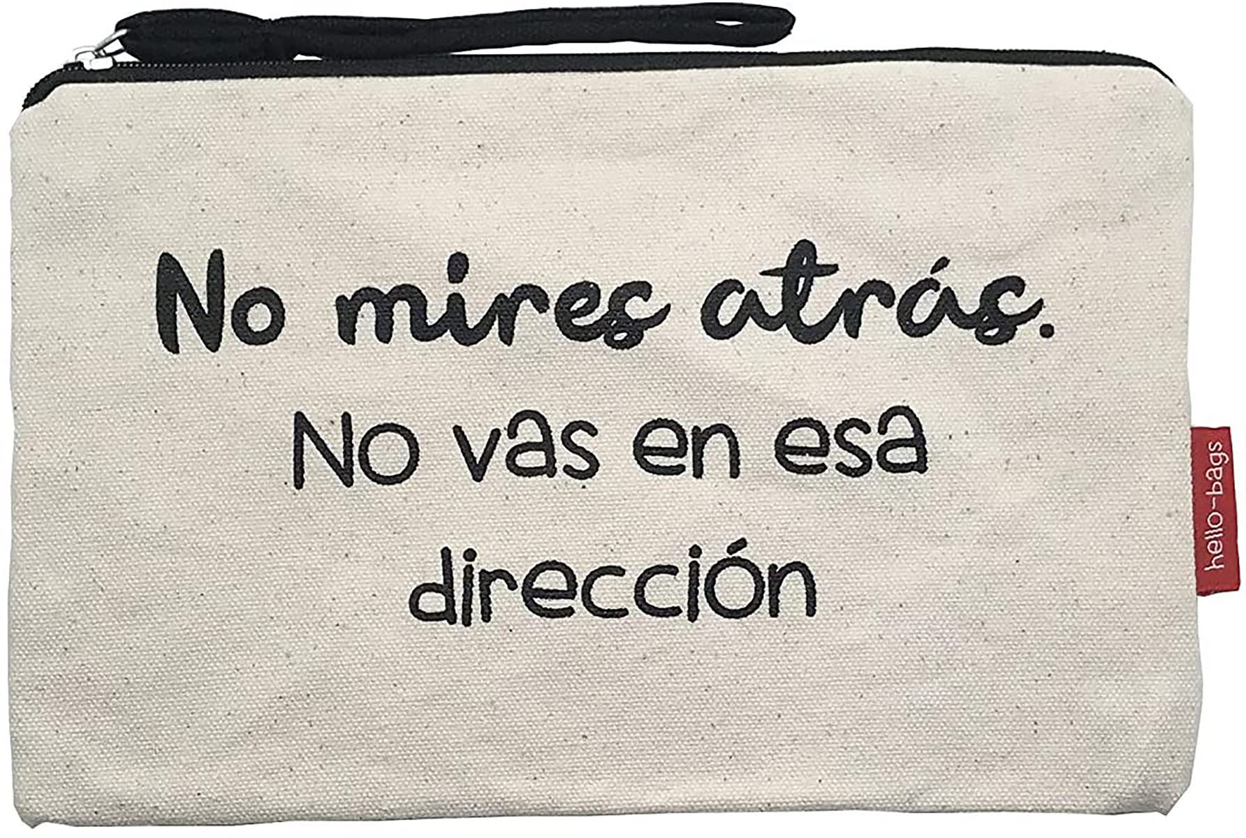 Econanos Hellobags2019 Canvas & Beach Tote Bag, 23 cm, White (Blanco)