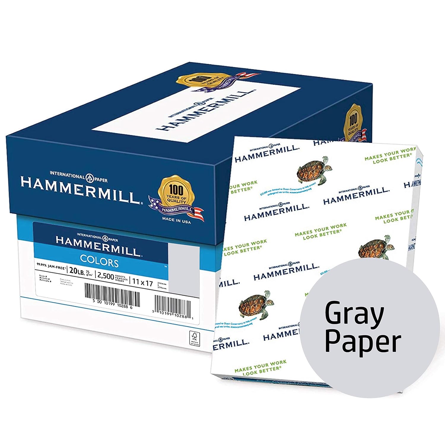 11 x 17 Ledger 102145R Hammermill Printer Paper 1 Pack / 500 Sheets