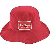 Ohio State Buckeyes NCAA Officially Licensed Bucket Hat Patch Team Color Brick