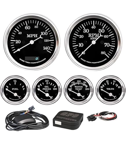 Velocímetro Mecânico Phantom Auto Meter 8,6 Cm - Para Seu Carro