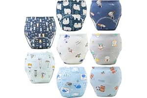 Upairy Potty Training Underwear, Absorbent and Soft Training Pants for Toddlers, Potty Training Underwear Boys & Girls, Reusa