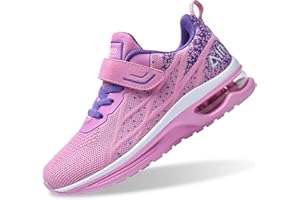 RomenSi Air Athletic Running Shoes for Boys Girls Lightweight Breathable Tennis Sports Kids Sneakers