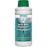 Nikwax Wool Wash, 1000ml | Wool Wash cleans merino wool layers and boosts wicking for fresher performance