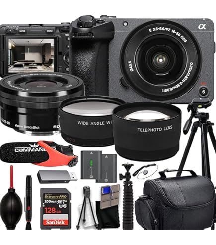 Amazon.com : Sony FX30 Digital Cinema Camera (ILME-FX30B) with 16