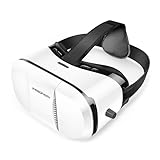 Pasonomi VR Glasses - 3D Virtual Reality Headset for iPhone 7/ 7 Plus/6s/6 plus/6/5, Samsung Galaxy, Huawei, Google, Moto & all Android Smartphone