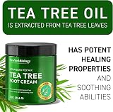 New York Biology Tea Tree Foot Cream 226 g for Dry Feet & Athletes Foot view 4