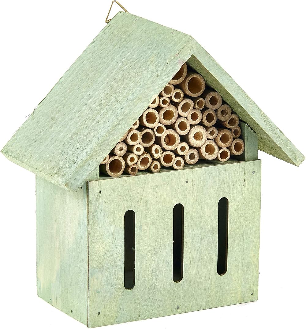 Pet Ting Green Insect and Butterfly Hotel Nesting Box 18x10x20cm