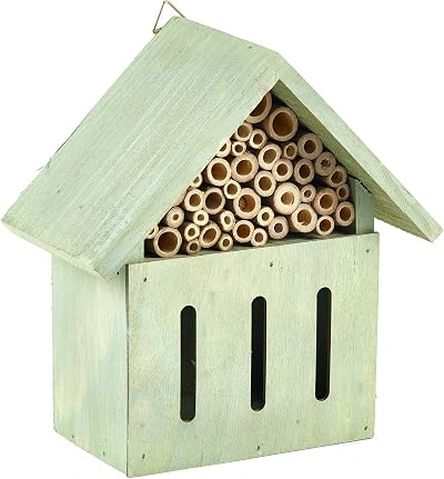 Pet Ting Green Insect and Butterfly Hotel Nesting Box 18x10x20cm